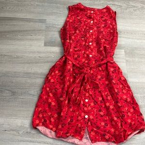 Gap Floral Mini Skirt Dress